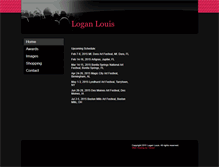 Tablet Screenshot of loganlouis.com